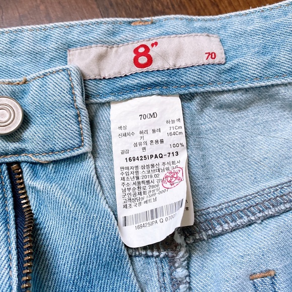 NWOT Denim Shorts - Light Blue - M - Picture 2 of 4